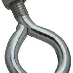 National Hardware N221-259 Eye Bolt, 3/8-16 Thread, 1 in L Thread, 1 in ID Dia Eye, 1.35 in L Shank, 160 lb Working Load Sells in Quantity of 10