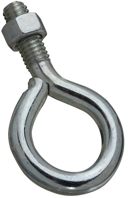 National Hardware N221-259 Eye Bolt, 3/8-16 Thread, 1 in L Thread, 1 in ID Dia Eye, 1.35 in L Shank, 160 lb Working Load Sells in Quantity of 10