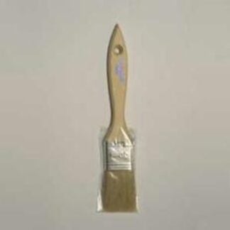 Nour R 020-15W Paint Brush, 0.6 in W, 1-3/4 in L Bristle, Thin Beavertail Handle