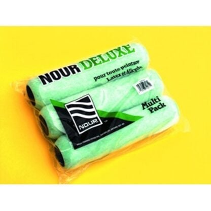 Nour Z 9C10-3 Roller Refill, 3/8 in Thick Nap, 9-1/2 in L, Polyester Cover