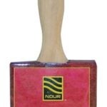 Nour 1851-63N Paint Brush, 2-1/2 in W, Angle Brush, 3 in L Bristle, Nylon Bristle, Sash Handle