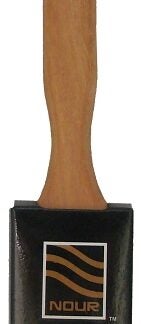 Nour 1881-37NT Paint Brush, 1-1/2 in W, Angle Brush, Nylon/Polyester Bristle, Sash Handle