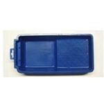 Nour R TR350 Mini Roller Tray, 6 in L, 0.25 L, Plastic, Blue