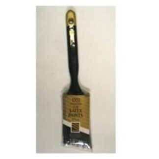 Nour 1351-30N Paint Brush, 1.2 in W, Angle Brush, 2-1/4 in L Bristle, Polyester Bristle, Sash Handle