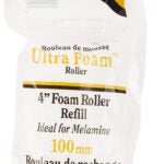 Nour Z 4U10 Roller Refill, 3/8 in Thick Nap, 4 in L, Foam Cover