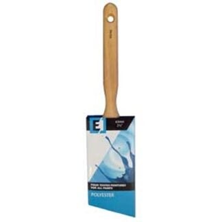 Nour 5163SA Paint Brush, 2-1/2 in W, Angle, Trim Brush, Polyester Bristle