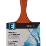 Nour 5300ND Paint Brush, 4 in W, Straight Brush, Polyester Bristle