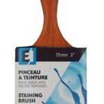 Nour 5375ND Paint Brush, 3 in W, Straight Brush, Polyester Bristle