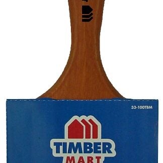 Nour 33-100TBM Paint Brush, 4 in W, Straight Sash Brush, Thin Beavertail Handle