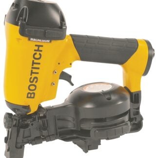 Bostitch RN46-1 Roofing Nailer, 120 Magazine, 15 deg Collation, Wire Collation, 3/4 to 1-3/4 in Fastener