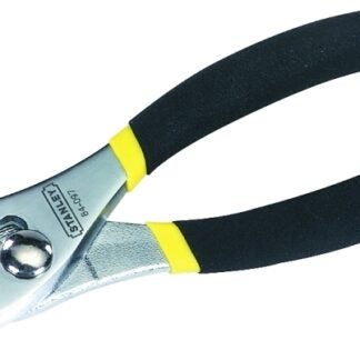 STANLEY 84-097 Slip Joint Plier, 6 in OAL, 9/16 in Jaw Opening, Double Dipped Handle, 1-1/8 in L Jaw