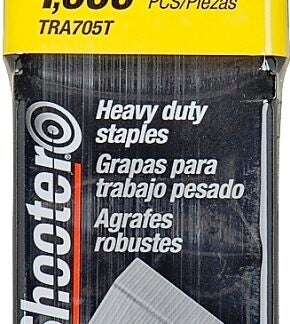 STANLEY TRA705T Narrow Crown Staple, 27/64 in W Crown, 5/16 in L Leg, Galvanized, 24 ga Gauge