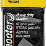 STANLEY TRA706T Narrow Crown Staple, 27/64 in W Crown, 3/8 in L Leg, Galvanized