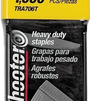 STANLEY TRA706T Narrow Crown Staple, 27/64 in W Crown, 3/8 in L Leg, Galvanized