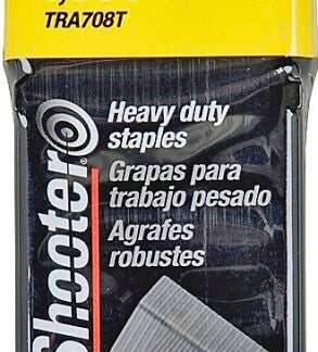 STANLEY TRA708T Narrow Crown Staple, 27/64 in W Crown, 1/2 in L Leg, Galvanized