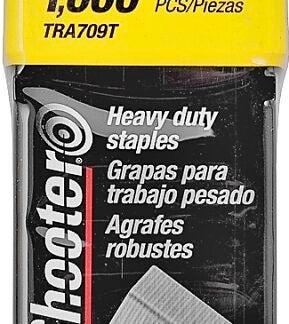 STANLEY TRA709T Staple, 27/64 in W Crown, 9/16 in L Leg, Steel, Galvanized, 24 ga Gauge