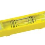 STANLEY 42-193 Line Level, 3-3/32 in L, 1-Vial, 2-Hang Hole, ABS, Yellow