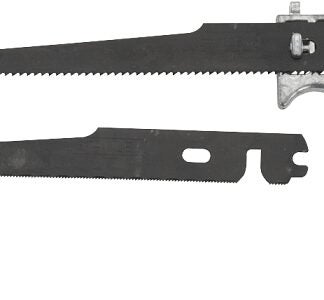 STANLEY 4-Way Series 15-275 Keyhole Saw, 7 in L Blade, 9 and 24 TPI, Steel Blade, Pistol-Grip Handle