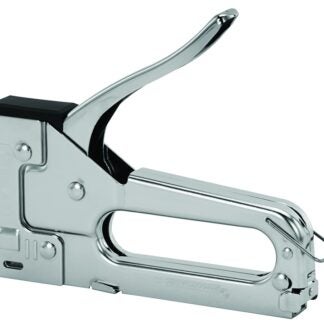 STANLEY TR45 Staple Gun, 120 Magazine, 29/64 in W Crown, 1/4 to 3/8 in L Leg, Steel Staple