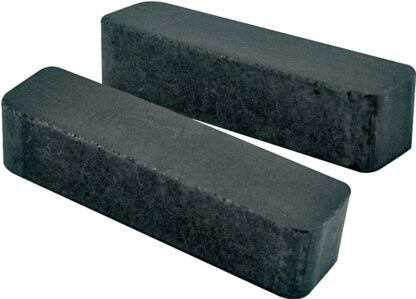 Magnet Source 07001 Magnet Block, Ceramic, Charcoal Gray, 7/8 in L, 3/16 in W, 1/4 in H