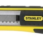 FATMAX 10-481 Utility Knife, 18 in W Blade, Steel Blade, Black/Yellow Handle