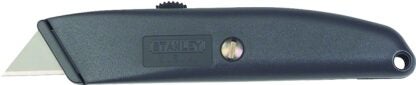 STANLEY 10-175 Utility Knife, 2-7/16 in L Blade, 3 in W Blade, HCS Blade, Straight Handle, Gray Handle