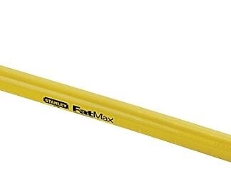 STANLEY 55-102 Wrecking Bar, 24 in L, Beveled/Slotted Tip, 1-3/4 in W Tip, HCS, 3/4 in Dia