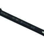 STANLEY 55-114 Claw Bar, 10 in L, Beveled Tip, HCS, 1-1/2 in Dia, 4 in W