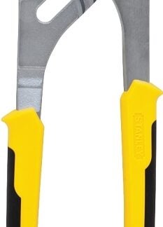 STANLEY 84-024 Joint Plier, 10 in OAL, 2-3/8 in Jaw Opening, Ergonomic Handle, 7/8 in W Jaw, 1-5/32 in L Jaw