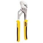 STANLEY 84-034 Joint Plier, 8 in OAL, 1 in Jaw Opening, Ergonomic Handle, 7/8 in W Jaw, 7/8 in L Jaw