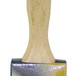 Nour 1331-37N Paint Brush, 1-1/2 in W, Angle Brush, 1-1/2 in L Bristle, Polyester Bristle, Sash Handle