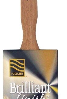 Nour 1331-63N Paint Brush, Angle Brush, 2-1/2 in L Bristle, Polyester/SRT Bristle, Sash Handle