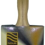 Nour 1331-75N Paint Brush, 3 in W, Polyester Bristle, Sash Handle