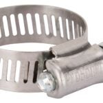 ProSource HCRAN12 Interlocked Hose Clamp, Stainless Steel, Stainless Steel Sells in Quantity of 10