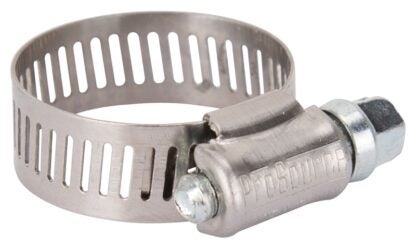 ProSource HCRAN12 Interlocked Hose Clamp, Stainless Steel, Stainless Steel Sells in Quantity of 10