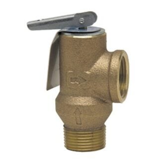 Watts 4621 Adjustable Pressure Relief Valve, 1/2 in, Bronze Body