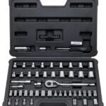 STANLEY STMT71650 Mechanics Tool Set, 60-Piece, Steel, Polished Chrome