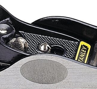 STANLEY Surform Series 12-960 Low Angle Block Plane, 1-3/8 in W Blade, Iron Body, Gray