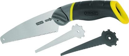 STANLEY 20-092 3-in-1 Saw Set, Ergonomic Handle, Plastic Handle