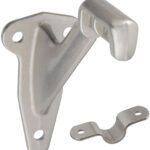 National Hardware N830-132 Handrail Bracket, Die-Cast Zinc, Satin Nickel