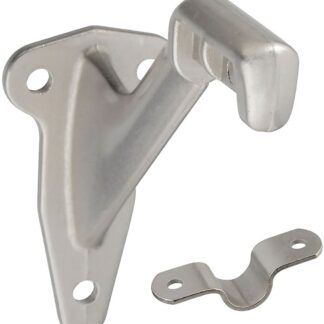 National Hardware N830-132 Handrail Bracket, Die-Cast Zinc, Satin Nickel