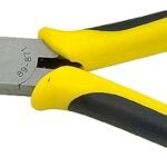 STANLEY 89-871 Nose Plier, 6-3/8 in OAL, 1-1/4 in Jaw Opening, Black/Yellow Handle, Comfort-Grip Handle, 11/16 in W Jaw