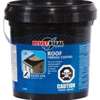 Resisto 53030 Roof Coating, Black, 3.78 L, Pallet, Liquid