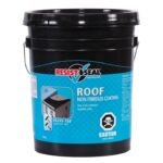 Resisto 53021 Non-Fibrous Coating, Black, 18.9 L, Pallet, Liquid