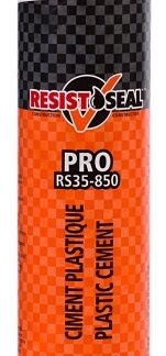 Resistoseal 53011 Pro Plastic Cement, Black, Liquid, 29 oz Sells in Quantity of 12