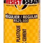 Resistoseal 53003 Regular Plastic Cement, Black, Liquid, 10 oz Sells in Quantity of 20