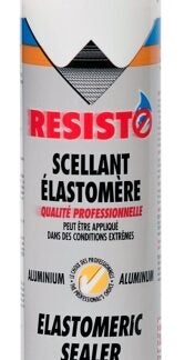 Resisto 65700 Elastomeric Sealant, Aluminum, Paste, 10 oz, Cartridge