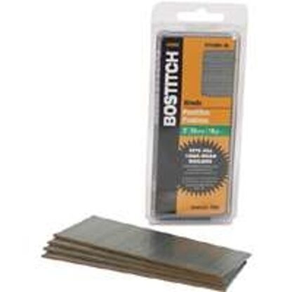 Bostitch BT1345B-1M Nail, 1-3/4 in L, 18 Gauge, Steel, Coated, Brad Head, Smooth Shank Sells in Quantity of 10