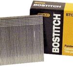 Bostitch BT1350B Nail, 2 in L, 18 Gauge, Steel, Coated, Brad Head, Smooth Shank