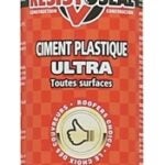 Resistoseal 53017 Ultra Plastic Cement, Black, Liquid, 10 oz